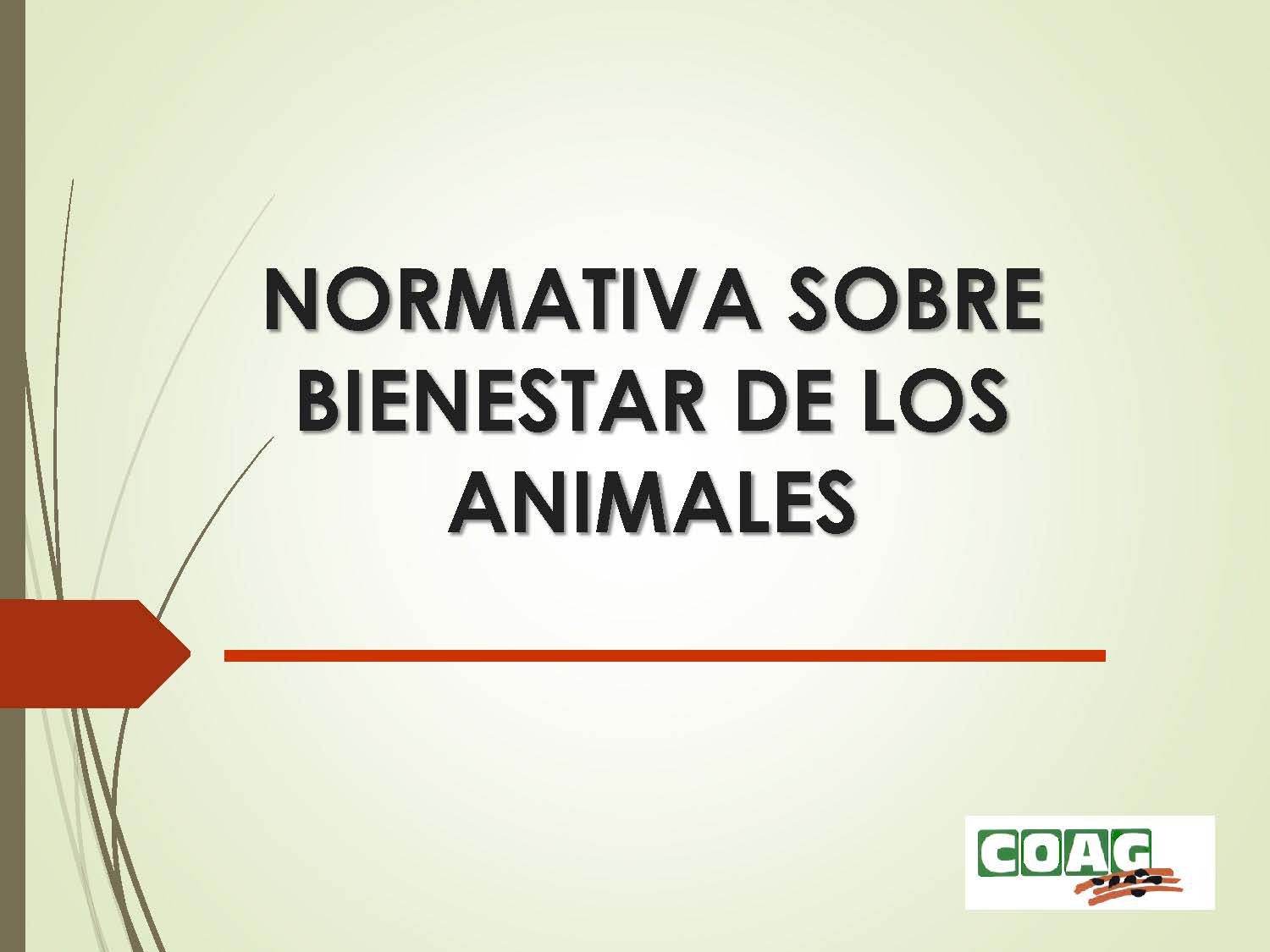BIENESTAR ANIMAL - COAG-IR Murcia
